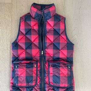 K crew quilted vest